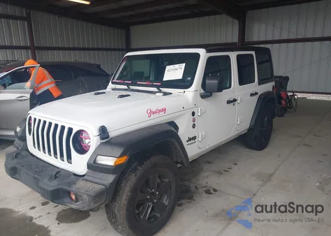 2022 Jeep Wrangler Unlimited Sport Altitude 4X4 из США, поврежденный, VIN 1C4HJXDN1NW223425